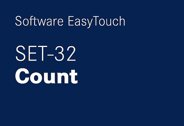 EasyTouch Software SET-32 Count by KERN