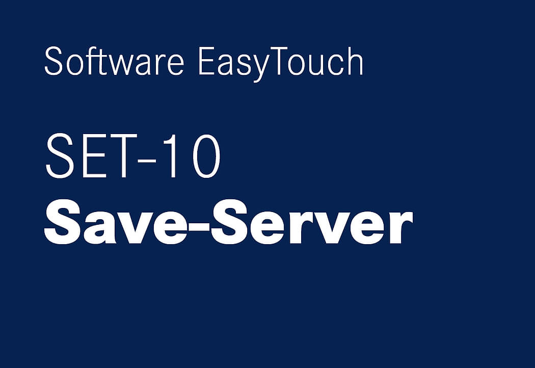 The EasyTouch Software SET-10 Save-Server by KERN