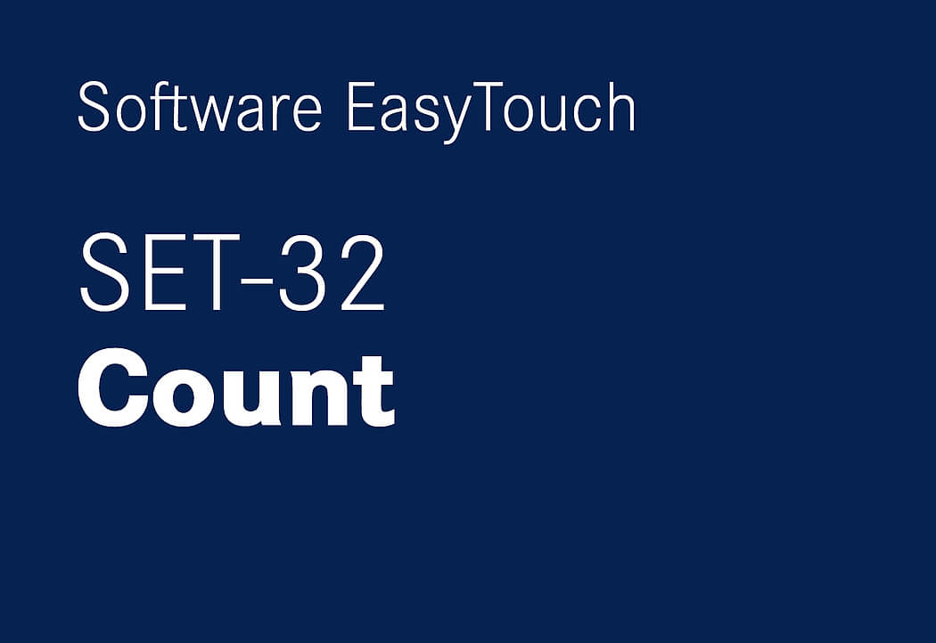 The EasyTouch Software SET-32 Count by KERN