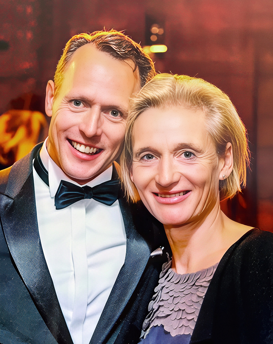 Albert Sauter und Claudia Bitzer, 2022 Albert Sauter links und Claudia Bitzer rechts im Jahr 2022