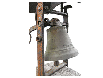Glocke von Simon Sauter gefertigt um 1825 Glocke von Simon Sauter gefertigt um 1825