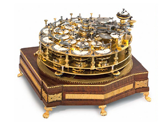 Um ca. 1810 Astronomisches Planetarium, hergestellt von Jakob Sauter II. Astronomisches Planetarium, hergestellt von Jakob Sauter II um ca. 1810